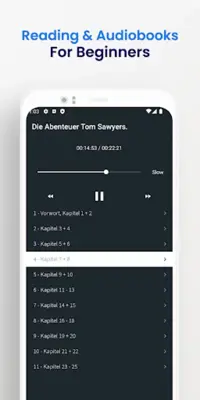 German Reading & Audiobooks for Beginners android App screenshot 2